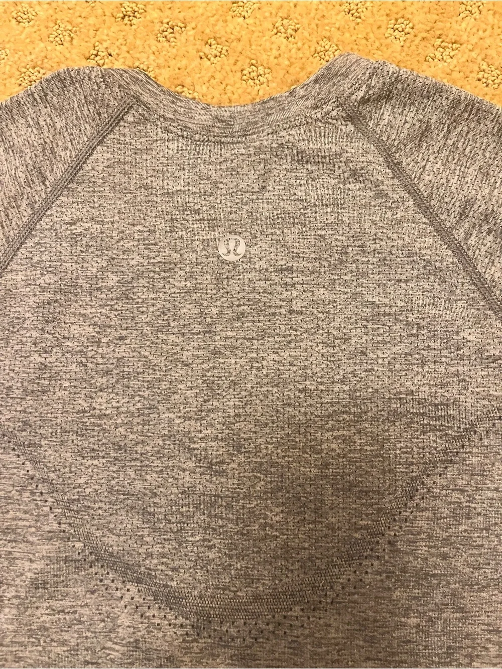 lululemon athletica Heather Gray Crop Top - Picture 5 of 5